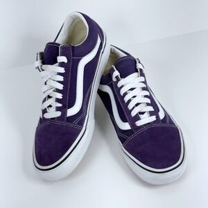 Vans Color Theory Old Skool Skate Sneakers Purple Magic Womens US 9 Mens US 7.5